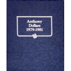 Whitman - Susan B Anthony Dollars 1979-1981 - Coin Album #9149