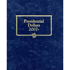 Whitman - Presidential Dollars 2007- Date Set Coin Album #2183