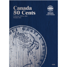 Whitman - Canada - 50 Cents Folder #1 1870-1901