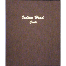 Indian Head Cents 1857-1909 Dansco Album #7101