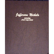 Jefferson Nickels 1938-2005 w/proof Dansco Album #8113