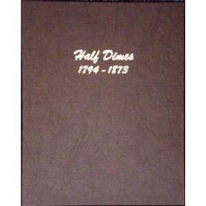 Half Dimes 1794-1873 Dansco Album #6120