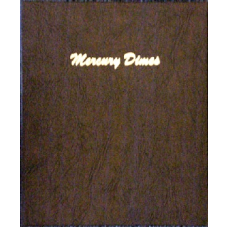 Mercury Dimes 1916-1945 Dansco Album #7123