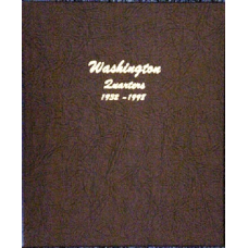 Washington Quarters 1932-1998 Dansco Album #7140