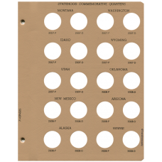 Dansco - Statehood Quarters Album #7143 page 5