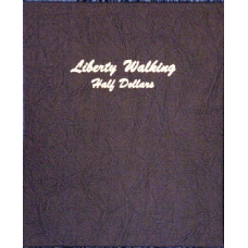 Liberty Walking Half Dollars 1916-1947 Dansco Album #7160