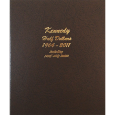 Kennedy Half Dollars 1964-2011 w/Proof Dansco Album #8166