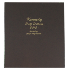 Kennedy Half Dollars 2012-2021 w/Proofs Dansco Album #8167