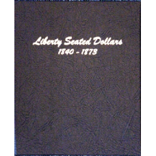 Liberty Seated Dollars 1840-1873 Dansco Album #6171