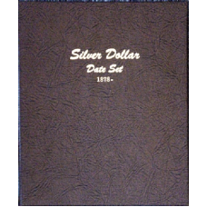 Silver Dollars date set 1878 to date Dansco Album #7172