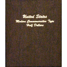 Modern Commemorative Half Dollar Dansco Type Album #7061