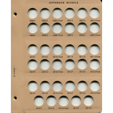 Dansco - Jefferson Nickels 8114 page 1 2006-2017 w/Proof