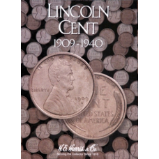 HE Harris - Lincoln Cent #1 1909-1940 - Coin Folder