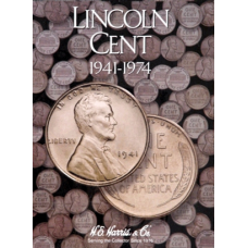 HE Harris - Lincoln Cent #2 1941-1974 - Coin Folder