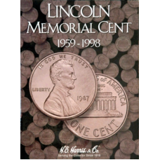 HE Harris - Lincoln Memorial Cent #1 1959-1998 - Coin Folder