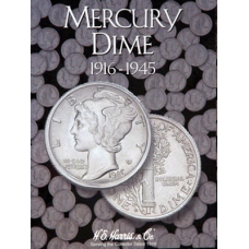 HE Harris - Mercury Dimes 1916-1945 - Coin Folder