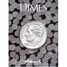HE Harris - Plain Dimes - Coin Folder