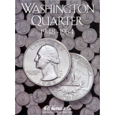 HE Harris - Washington Quarters #2 1948-1964 - Coin Folder