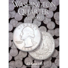HE Harris - Washington Quarters #4 1988-1998 - Coin Folder
