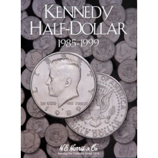 HE Harris - Kennedy Half Dollars #2 1985-1999 - Coin Folder