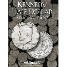 HE Harris - Kennedy Half Dollars #3 Starting 2000 - Coin Folder