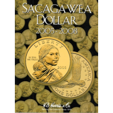 HE Harris - Sacagawea Dollars #2 2005-2008 - Coin Folder