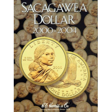 HE Harris - Sacagawea Dollars #1 2000-2004 - Coin Folder