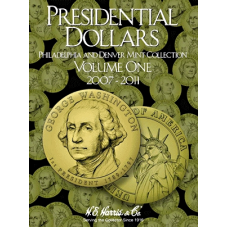 HE Harris - Presidential Dollars 2007-2011 P&D - Coin Folder