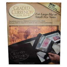 Whitman 10 Refill Pages for Premium Graded Currency