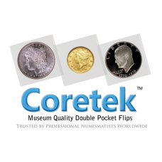 Coretek - 2.5x2.5 Museum Quality Flips 50ct