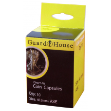 Guardhouse Round Coin Capsules - American Silver Eagles - 10ct