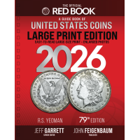 2026 Red Book Price Guide of U.S. Coins - Large Print