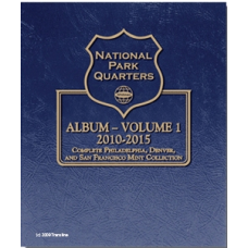 Whitman - National Park Quarters 2010-2015 PDS Coin Album