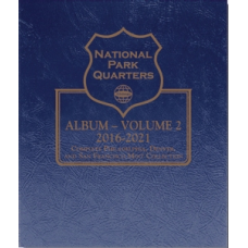 Whitman - National Park Quarters 2016-2021 PDS Coin Album