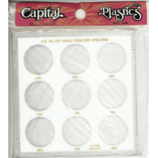 Capital Plastics - U.S. Silver Eagle Year Set 1995-2003