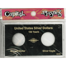Capital Plastics - U.S. Silver Dollars - Morgan & Silver Eagle