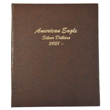 American Eagle Silver Dollars 7182 Dansco Album 2021- follow-up of 7181 Type 2