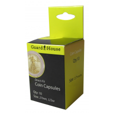 Guardhouse - 1/2 oz Gold Eagle Direct-Fit Coin Capsules - 10ct