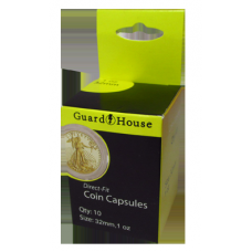 Guardhouse - 1 oz Gold Eagle Direct-Fit Coin Capsules - 10ct