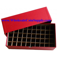 Guardhouse - Coin Tube Box - Red (Cents)