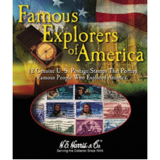 HE Harris & Co - Famous Explorers of America #19448
