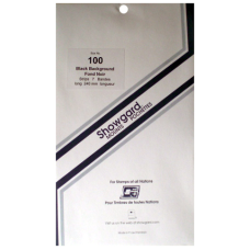 Showgard - Mounts -100x 240mm Strips (Black)