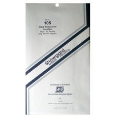 Showgard - Mounts - 105x264mm Strips (Black)