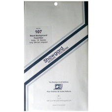 Showgard - Mounts - 107x264mm Strips (Black)