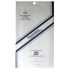 Showgard - Mounts - 111x264mm Strips (Black)