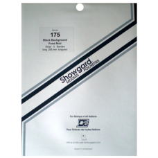 Showgard - Mounts - 175x264mm Strips (Black)