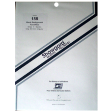 Showgard - Mounts - 188x264mm Strips (Black)