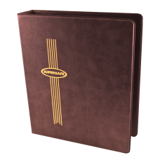 Supersafe - Standard Size Supersafe Binder - Red Model SSB