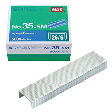 Max USA Corp - Mini Staples - 5000 qty - 35-5M