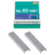 Max USA Corp - Mini Staples - 5000 qty - 10-5M Max USA Corp - Mini Staples - 5000 qty - 10-5M